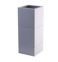 Купить кашпо rostini cari 40*40*100 белый в 