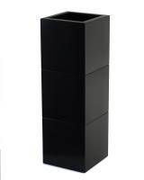 Купить кашпо rostini cari 40*40*120 черный в 