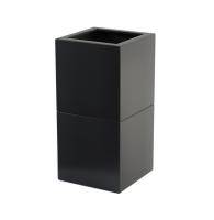 Купить кашпо rostini cari 40*40*80 антрацит в 