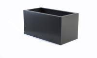 Купить кашпо rostini bella 100*50*50 антрацит в 