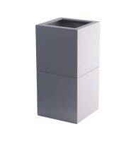 Купить кашпо rostini cari 40*40*80 белый в 