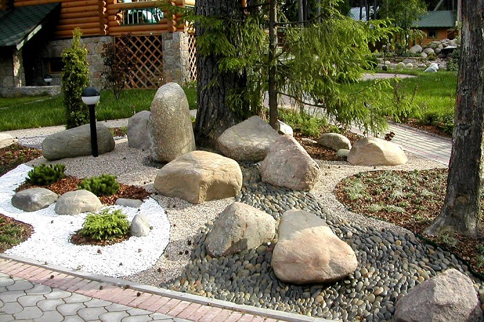 Классификация ландшафтных камней